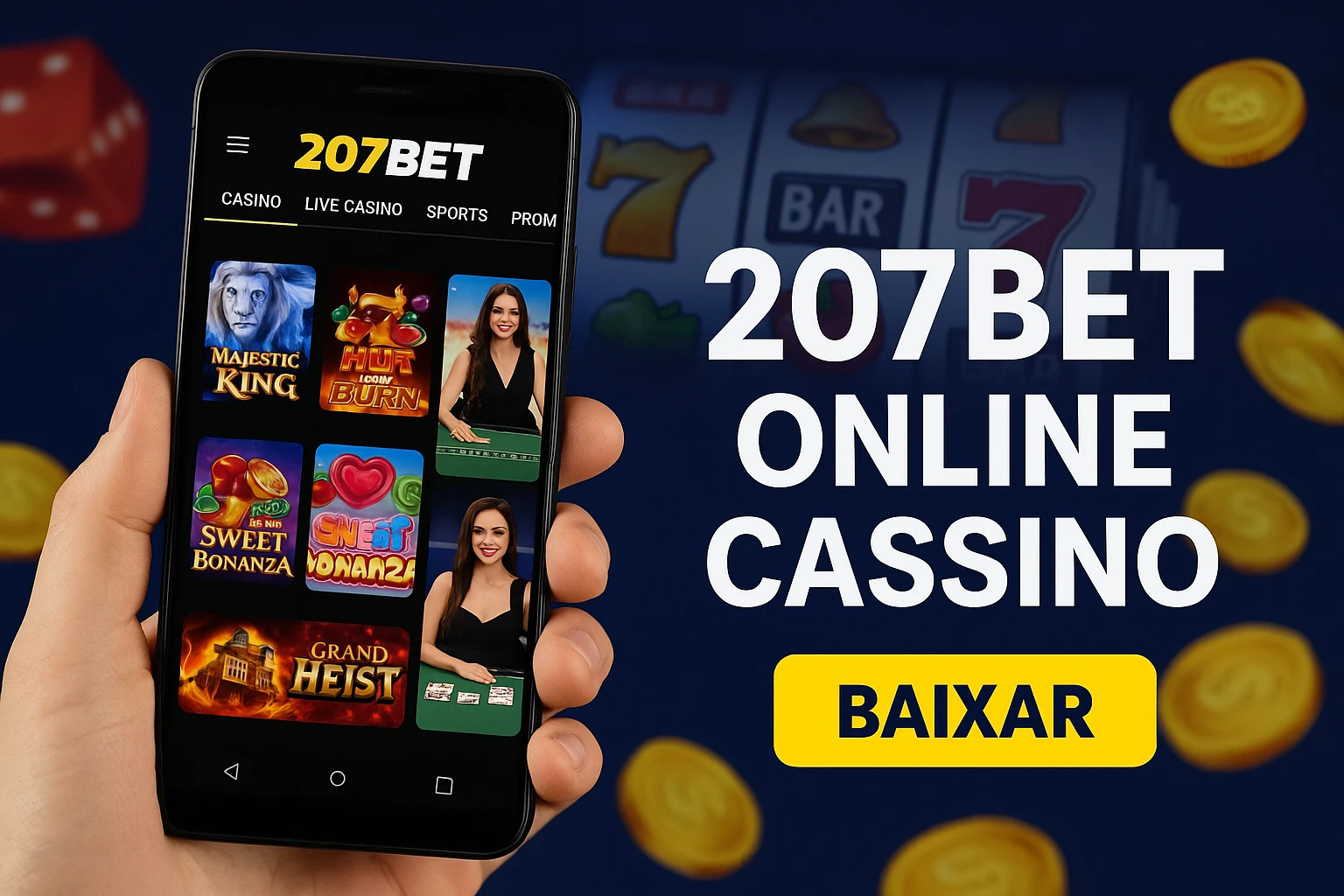 Baixar o 207BET Cassino App