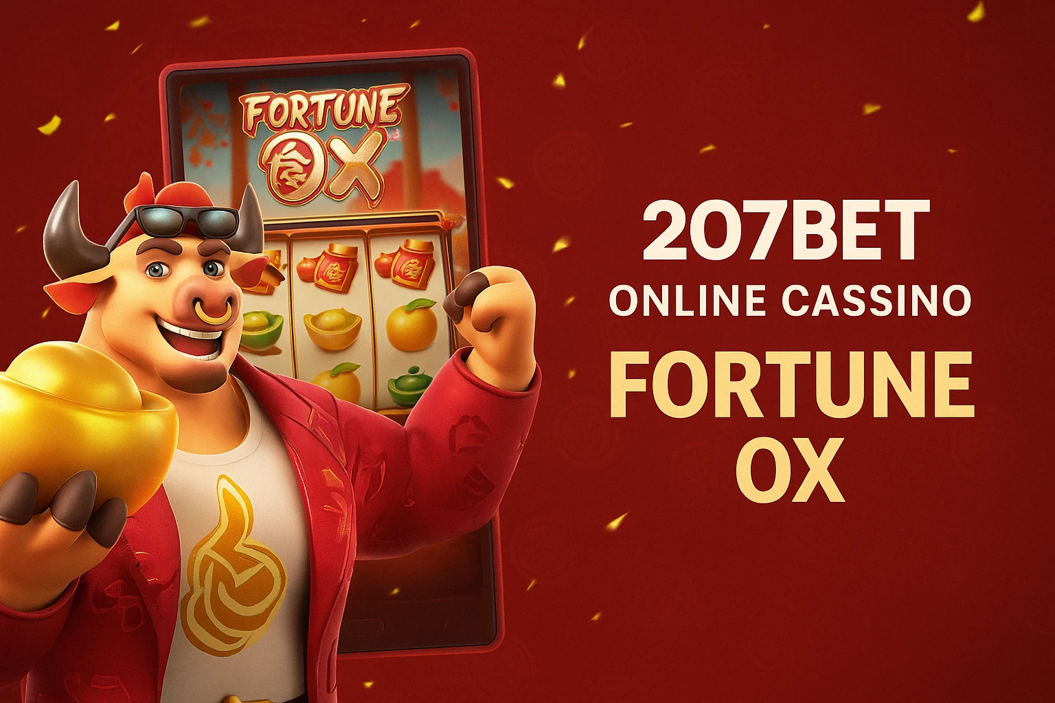 Fortune Ox no 207BET - Aposte Agora e Reivindique Seus Ganhos
